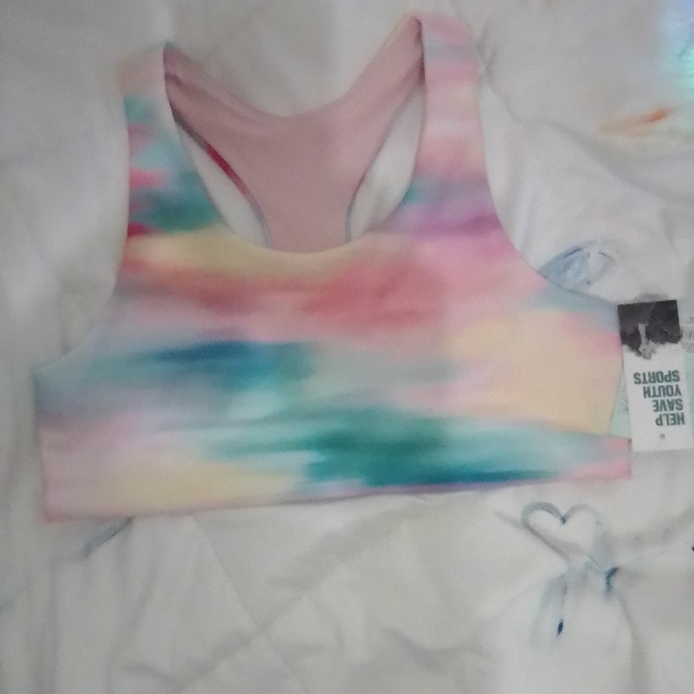 Athletic swim top